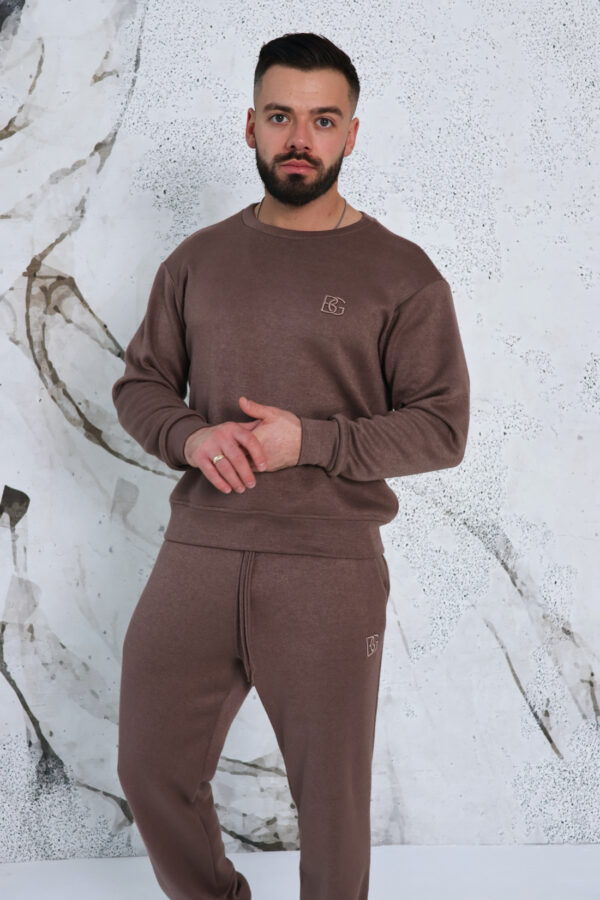 Komplet męski BG Vinci | cappuccino