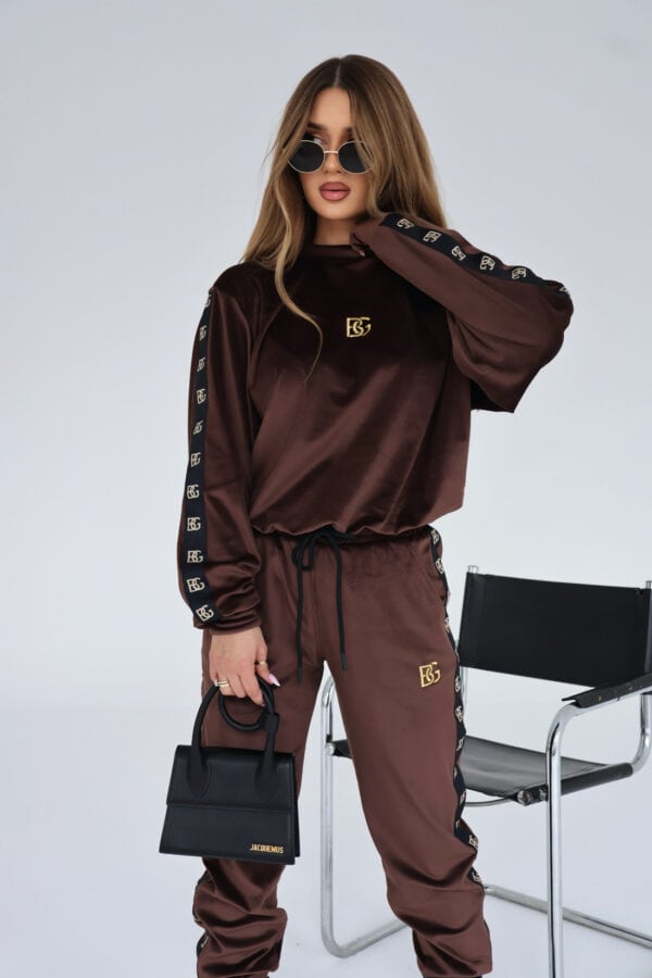 Dres damski BG Lordy | czekolada