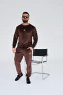 Dres męski BG Lordy | czekolada