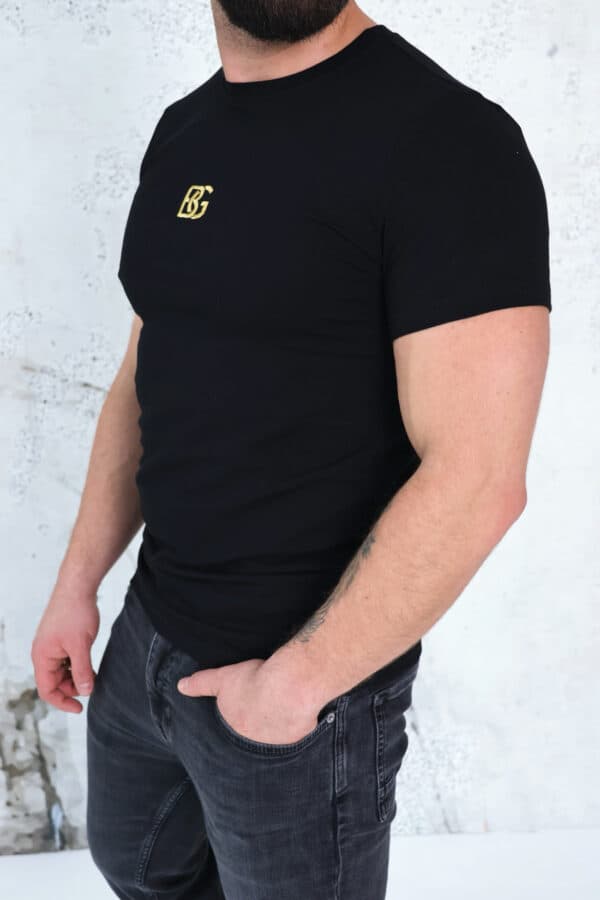 T-Shirt męski BG Pray | czarny