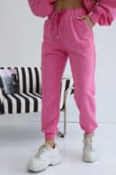 Spodnie damskie BG Brand | róż barbie