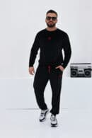 Dres męski BG Aero | czarny Dres męski BG Aero | czarny