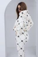 Dres damski BG Holo | wanilia-czarny Dres damski BG Holo | wanilia-czarny