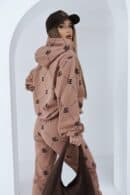 Dres damski BG Holo | kamel-czekolada Dres damski BG Holo | kamel-czekolada