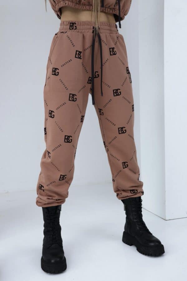 Dres damski BG Holo | kamel-czekolada Dres damski BG Holo | kamel-czekolada