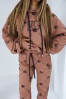 Dres damski BG Holo | kamel-czekolada Dres damski BG Holo | kamel-czekolada