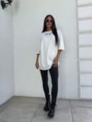T-shirt LONG - ecru