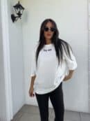 T-shirt LONG - ecru