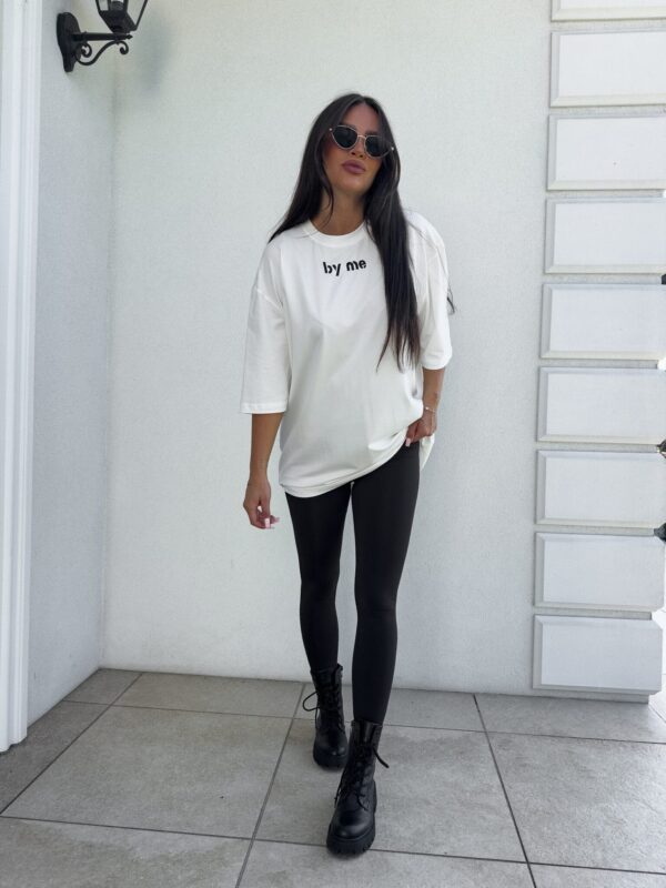 T-shirt LONG - ecru