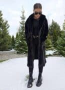 Płaszcz NOELLE – czarny