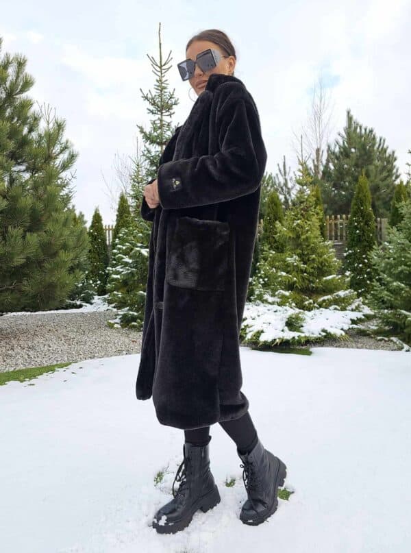 Płaszcz NOELLE – czarny