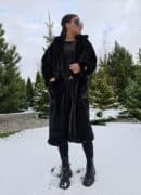 Płaszcz NOELLE – czarny