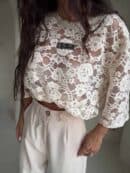 Bluzka MARMARIS welur - jasny beż Bluzka MARMARIS welur - jasny beż