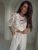 Bluzka MARMARIS welur - jasny beż Bluzka MARMARIS welur - jasny beż