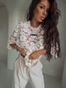 Bluzka MARMARIS welur - jasny beż Bluzka MARMARIS welur - jasny beż