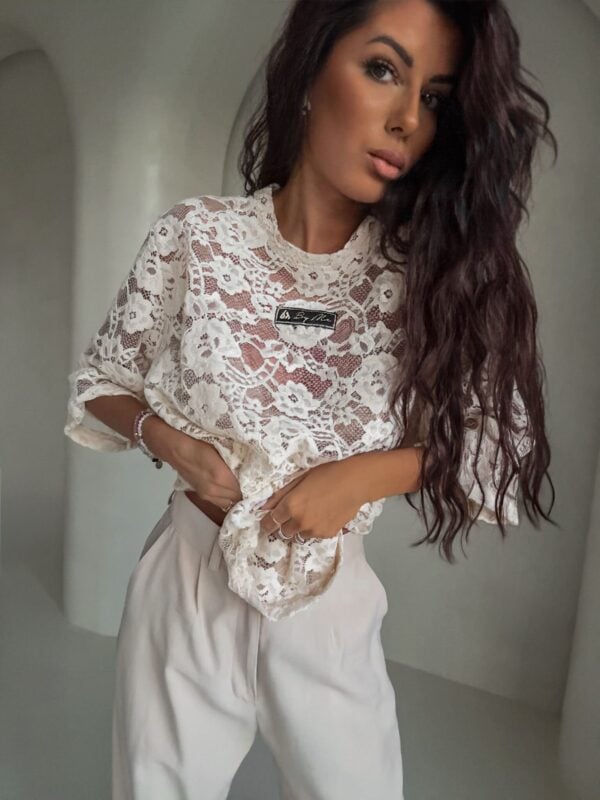 Bluzka MARMARIS welur - jasny beż Bluzka MARMARIS welur - jasny beż