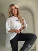 Bluzka PEROLA – ecru
