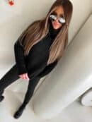 Sweter golf INKO - czarny