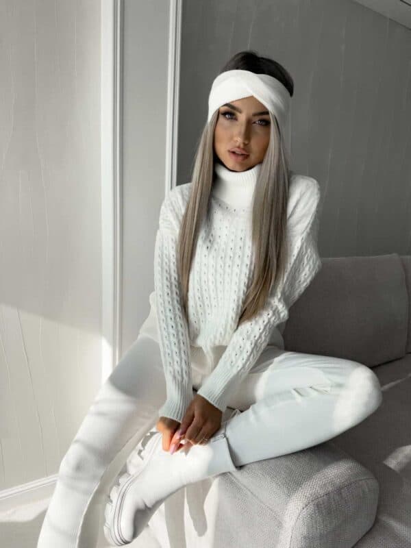 Opaska CATI - ecru