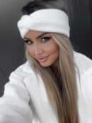 Opaska CATI - ecru