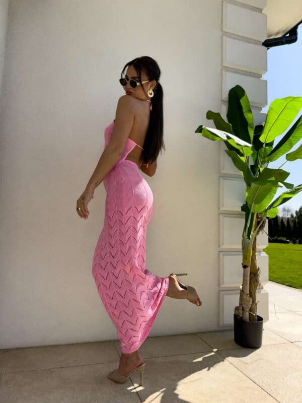 Komplet MARBELLA - mocny róż