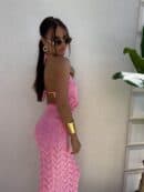 Komplet MARBELLA - mocny róż