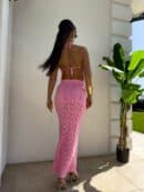 Komplet MARBELLA - mocny róż