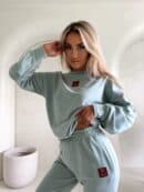 Bluza DEJW - szałwiowa