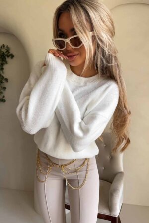 Sweter NERYS – ecru