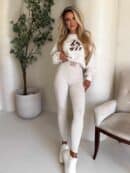 Legginsy COTTON - konopia