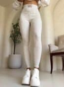 Legginsy COTTON - konopia