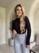 Bluzka WAFELEK – czarna