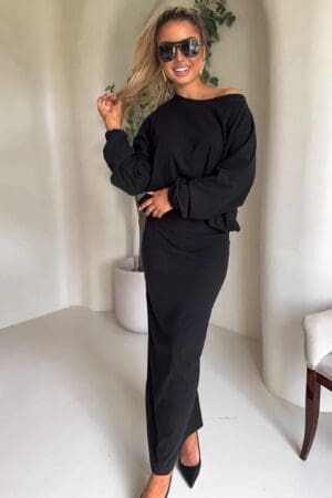 Komplet POLINA – czarny