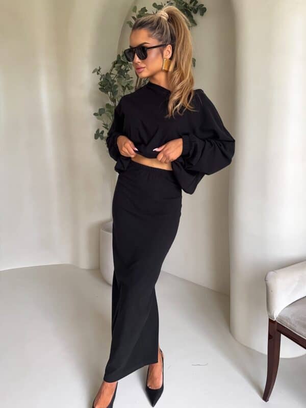 Komplet POLINA – czarny