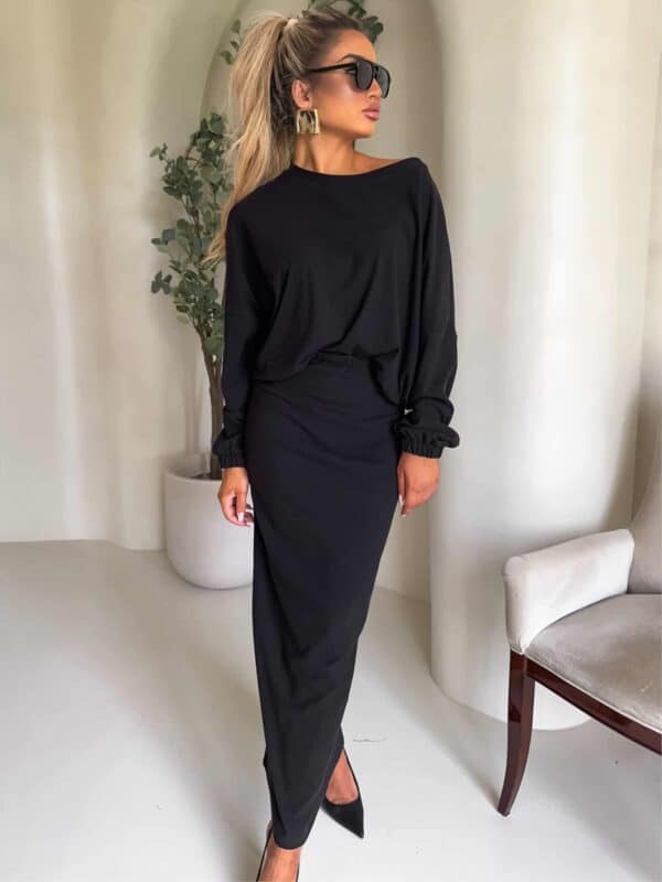 Komplet POLINA – czarny