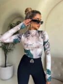 Bluzka SKIN – leaves