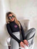 Bluzka SKIN MEDIOLAN – czarna