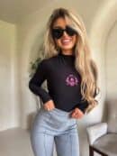 Bluzka SKIN MEDIOLAN – czarna