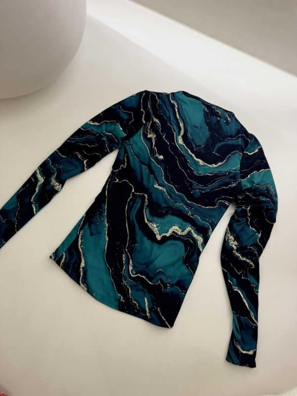 Bluzka SKIN MARMUREK – zieleń Bluzka SKIN MARMUREK – zieleń