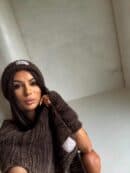 Komplet ALASKA - czekoladowy