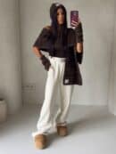 Komplet ALASKA - czekoladowy