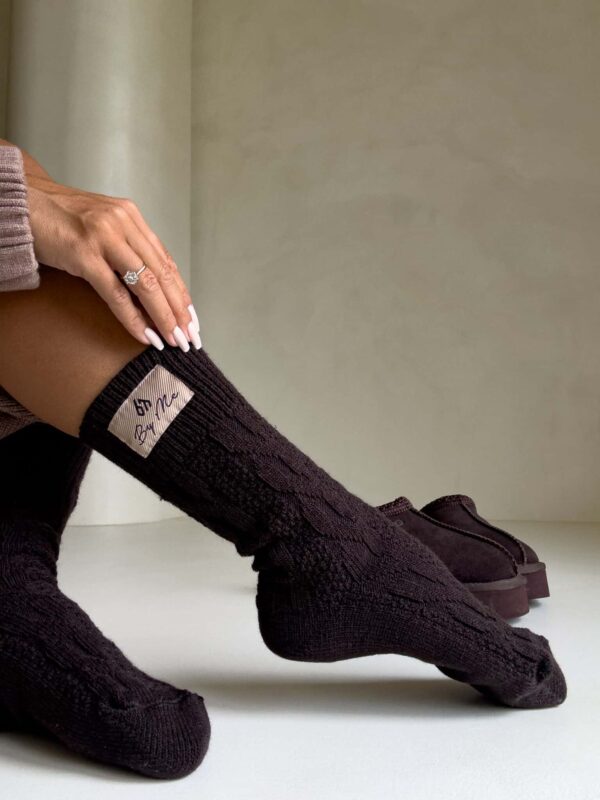 Skarpety WOOL – czekoladowe Skarpety WOOL – czekoladowe