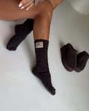 Skarpety WOOL – czekoladowe Skarpety WOOL – czekoladowe