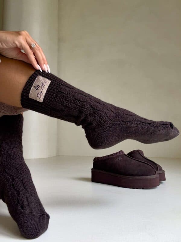 Skarpety WOOL – czekoladowe Skarpety WOOL – czekoladowe