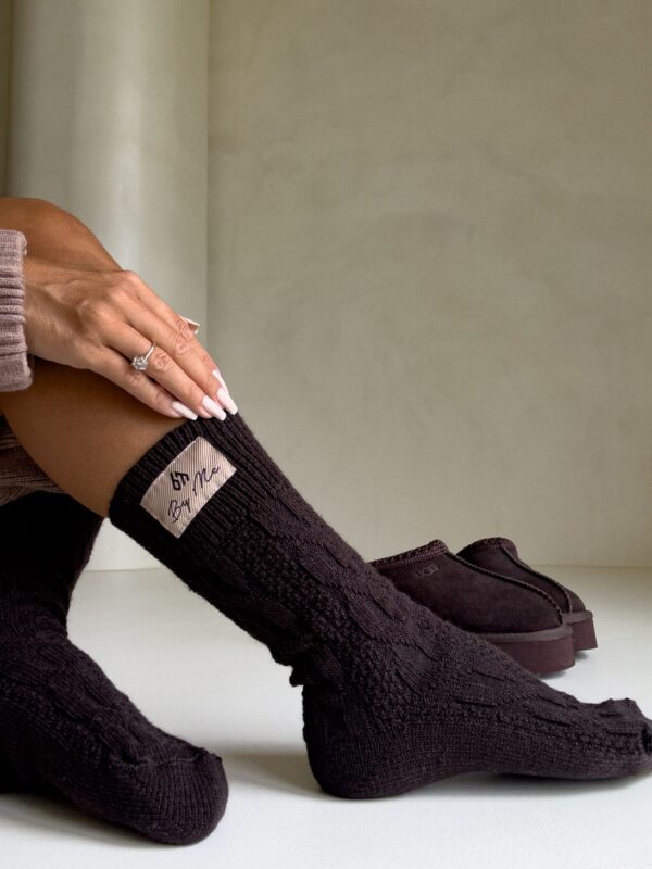 Skarpety WOOL – czekoladowe Skarpety WOOL – czekoladowe