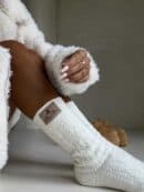Skarpety WOOL – ecru
