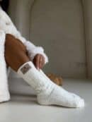 Skarpety WOOL – ecru