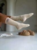 Skarpety WOOL – beżowe Skarpety WOOL – beżowe