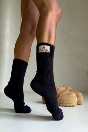 Skarpety WOOL – czarne