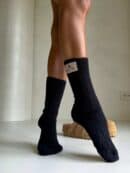 Skarpety WOOL – czarne